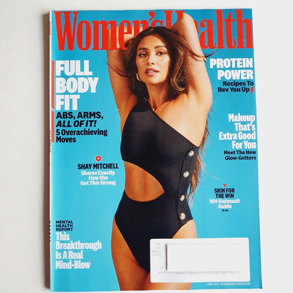 Women's Health Magazine June, 2021 Shay Mitchell Full Body Fit